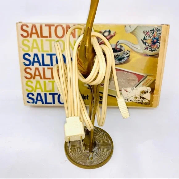 v i n t a g e :: MCM Hot Coffee Warmer Tray Plate - Picture 11 of 11